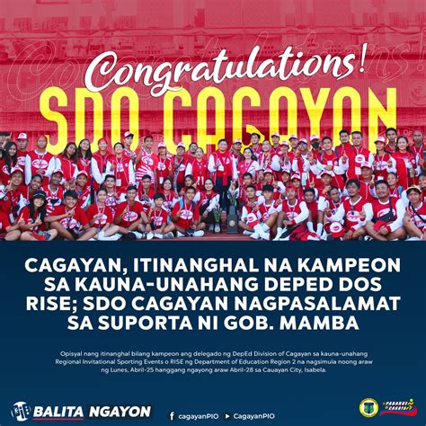 SDO CAGAYAN EVENTS .
